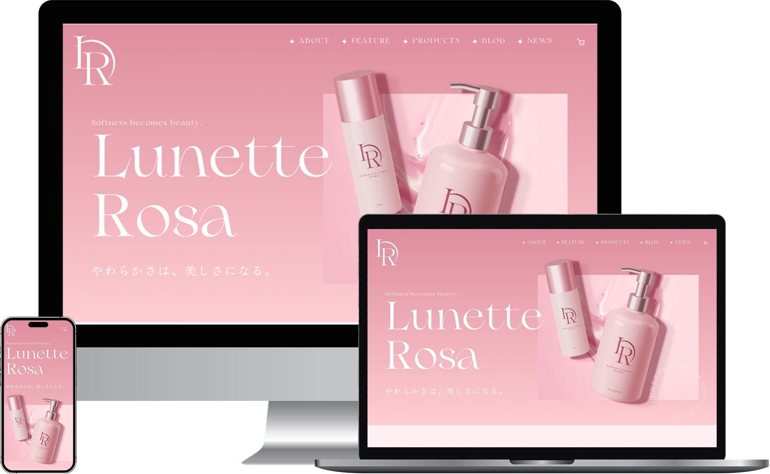 ヘアケアブランド「Lunette Rosa」